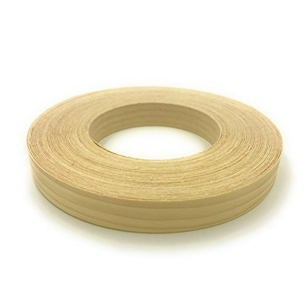 Made In USA. White Pine 3//4 X 50 Roll Preglued Easy Application Iron On with Hot Melt Adhesive Flexible Wood Tape Smooth Sanded Finish. Wood Veneer Edge banding